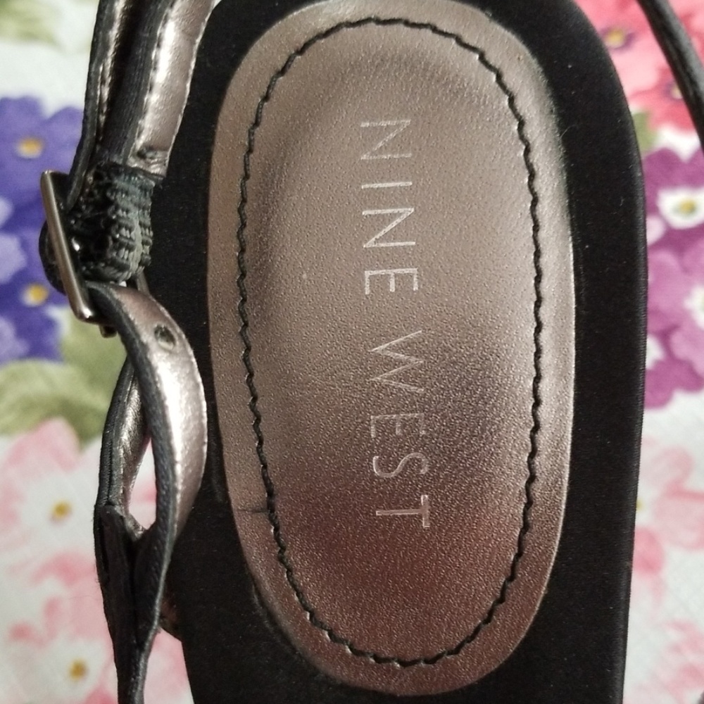 Nine West Sling Strap Shoes Black - Picture 3 of 7